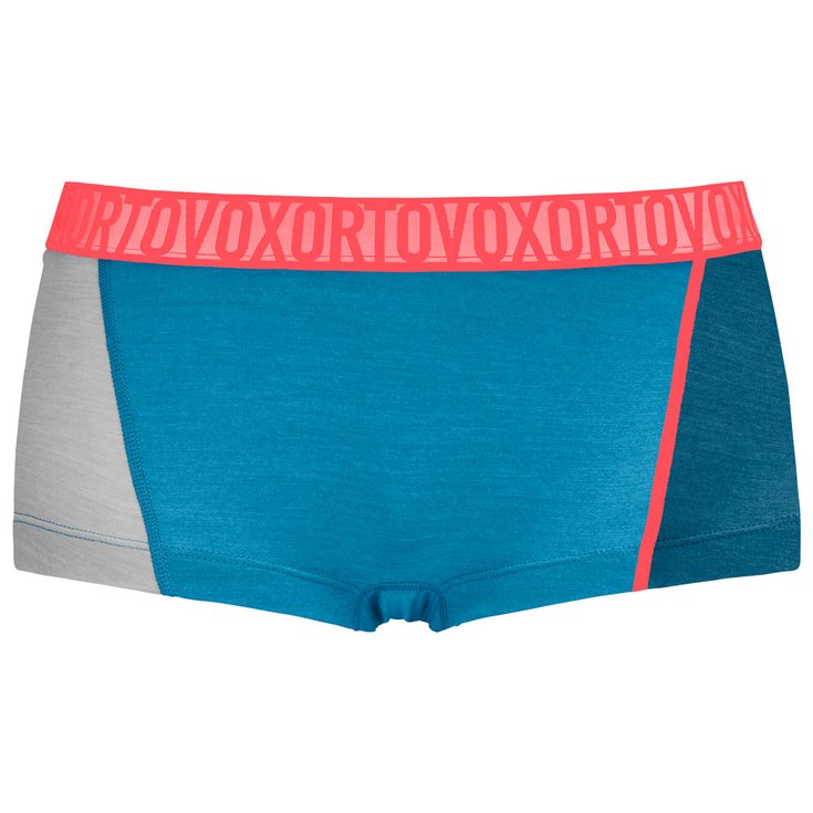 Ortovox Sous-vêtement 150 Essential Hot Pants W Heritage Blue Presentazione