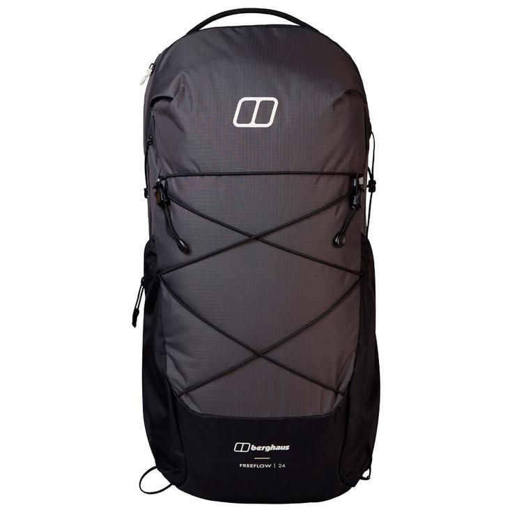 Berghaus Zaino Freeflow 24L Pack Grey Pinstripe Jet Black Presentazione Berghaus Zaino Freeflow 24L Pack Grey Pinstripe Jet Black Presentazione