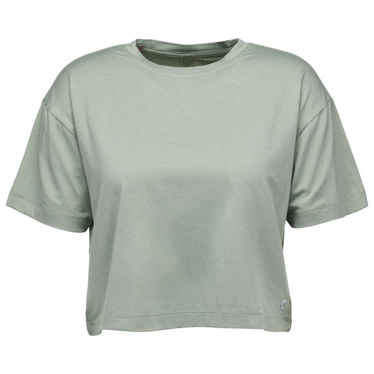 Black Diamond Klim T-shirt W's Circuit Short Sleeve Agave Voorstelling