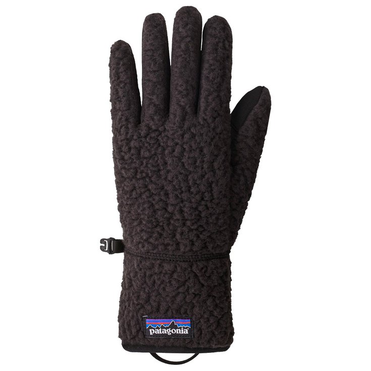 Patagonia Retro Pile Gloves Black 