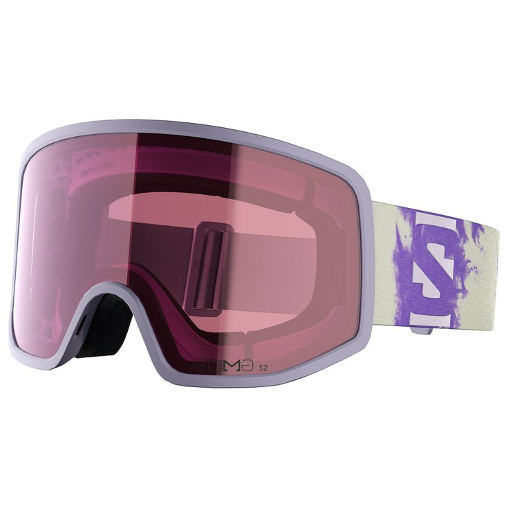 Salomon Goggles Sentry Pro S Hevening Haze Sigma Silver Pink + Sigma Light Blue Overview