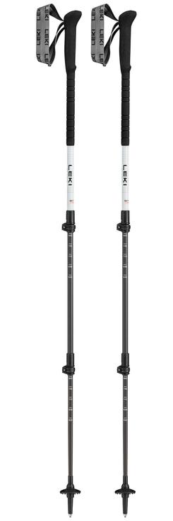 Leki Bâton Skytera Carbon Lite 100-135 cm White Black Neon Orange Présentation