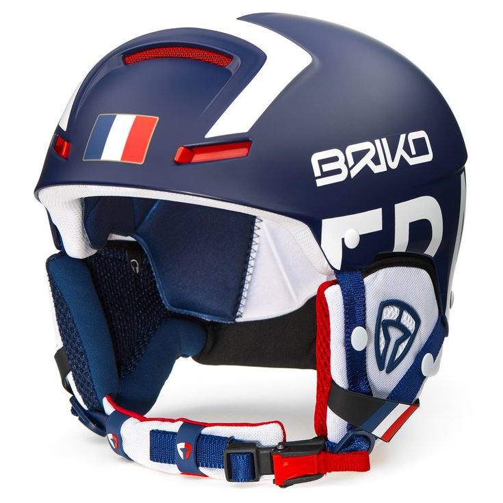 Briko Helmet Faito France Matt Blue Overview