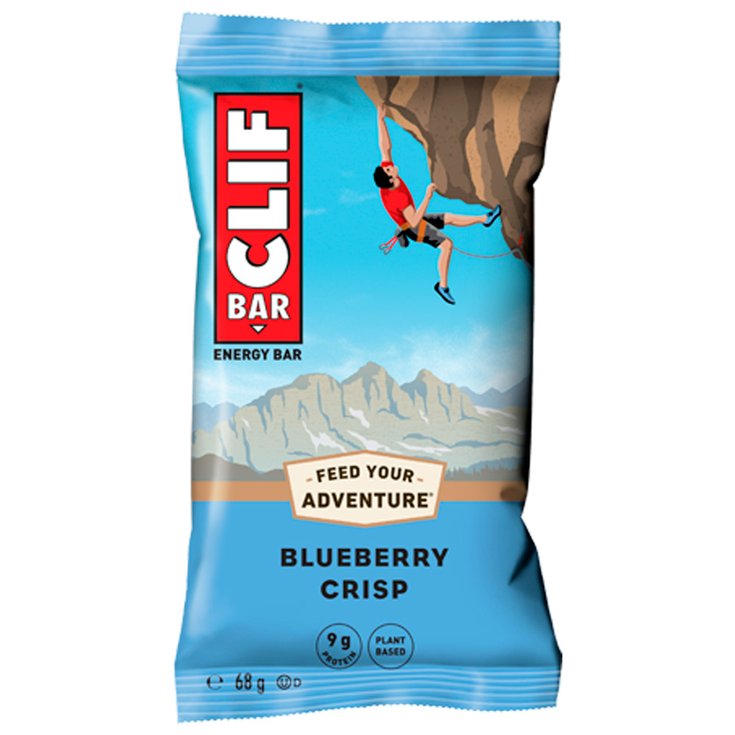 Clif Bar Company Barrette energetiche Barre Energetique Blueberry Crisp Presentazione