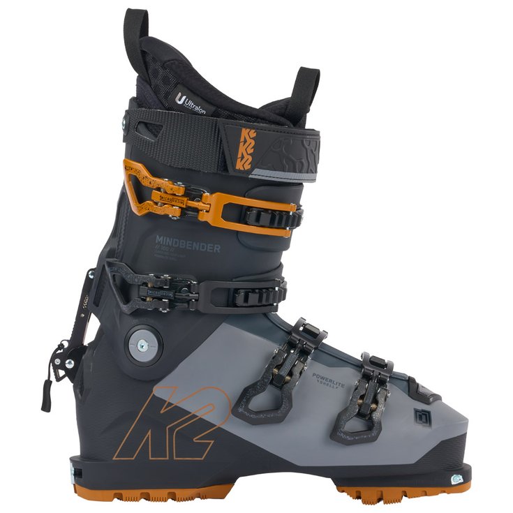 K2 Skischoenen Mindbender 100 Mv Gray Black Voorstelling
