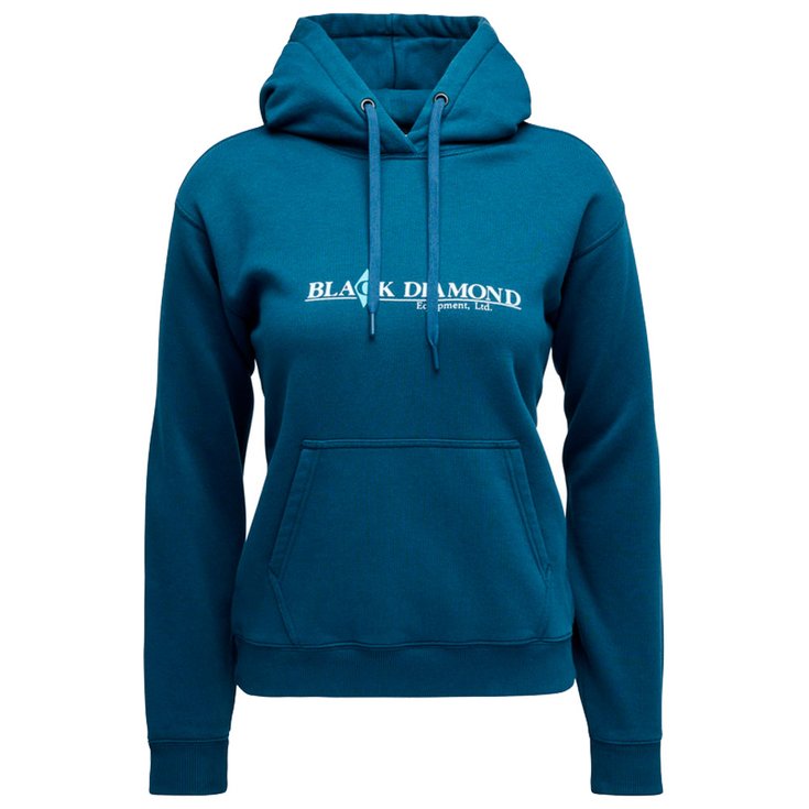 Black Diamond Sweat W Heritage Wordmark Pull Over Hoody Indigo Présentation