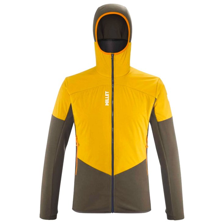 Millet Skijacke Rutor Alpha Hoodie M Deep Jungle Safran Präsentation