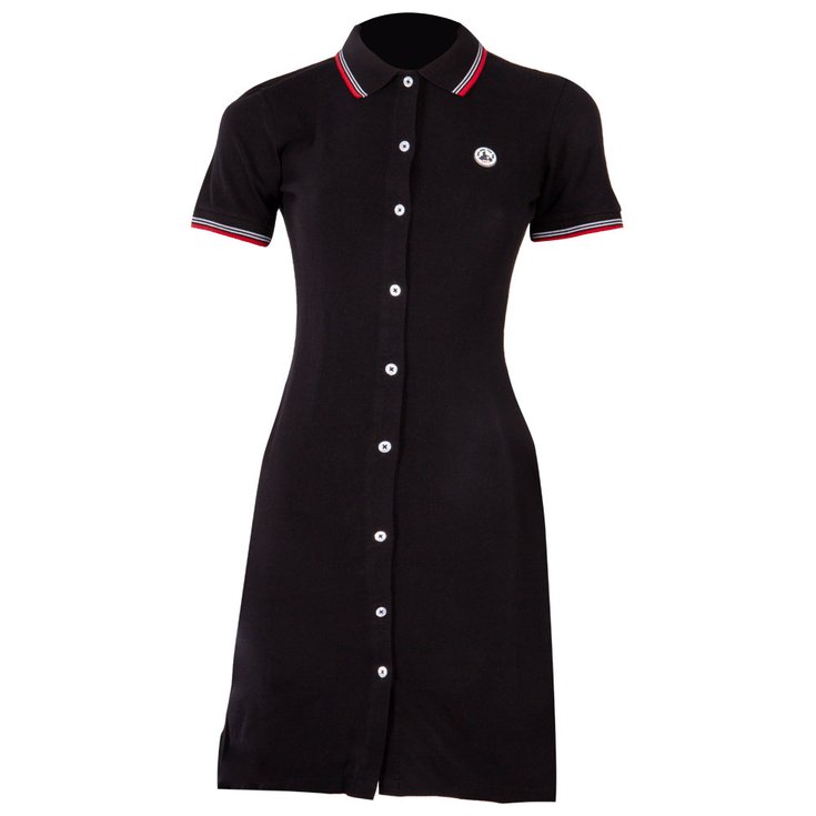 Jott Dress Baila Rayé Black Overview