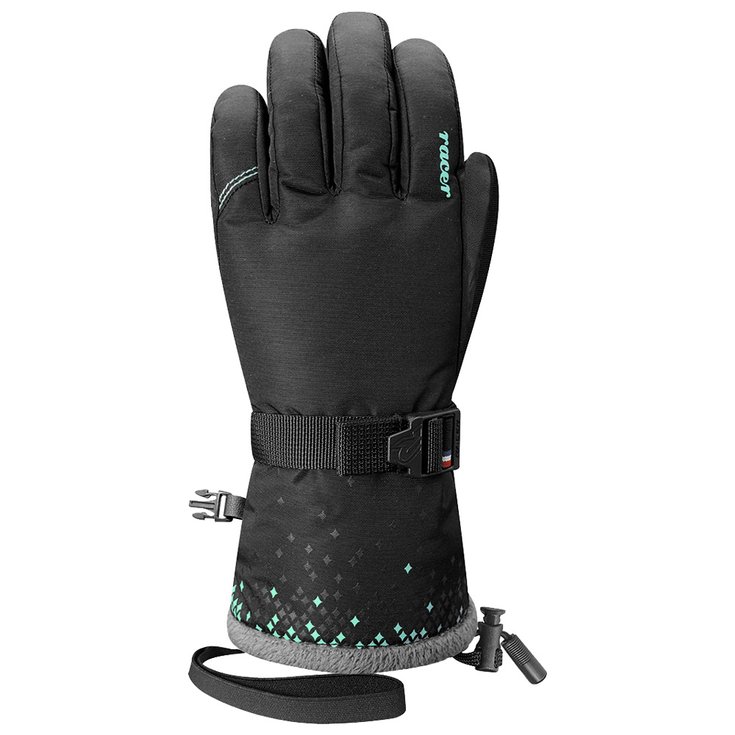 Racer Gloves Aurore 8 Black Blue Overview
