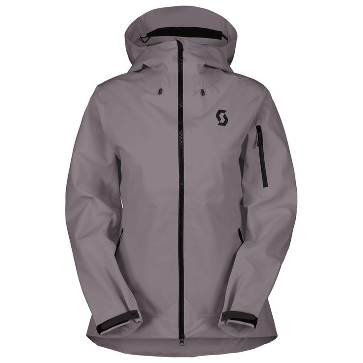 Scott Technische Jacke Jacket W's Explorair 3 Layer Evening Grey Präsentation