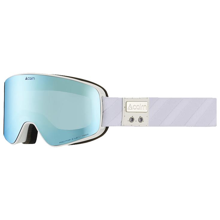 Cairn Skibrille Magnitude Mat White Ice Blue Clx 3000 Ium + Clx 1000 Präsentation
