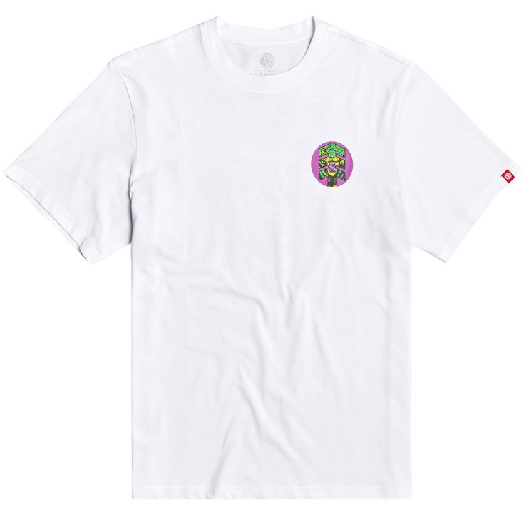 Element Tee-Shirt Big Cat Optic White Overview