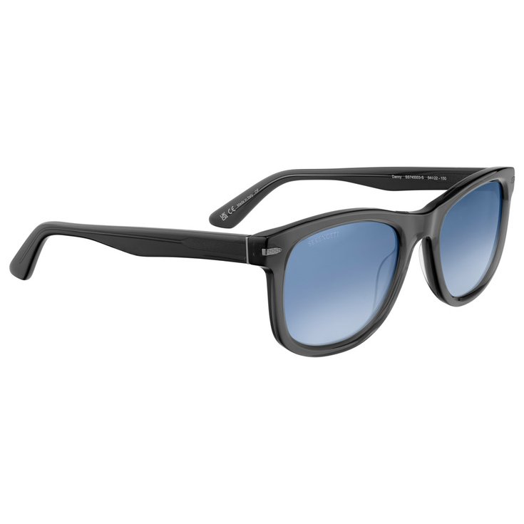 Serengeti Danny Shiny Translucent Grey Mineral Polarized Blue Gradient 