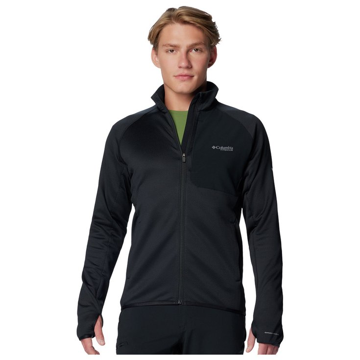 Columbia Fleece Triple Canyon Grid Fleece Fz II Black Winter 2025 Glisshop