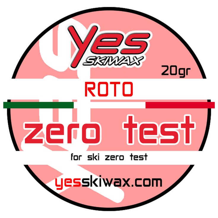 Yes Skiwax Sciolinatura Roto Roto Zero Test 20gr Presentazione