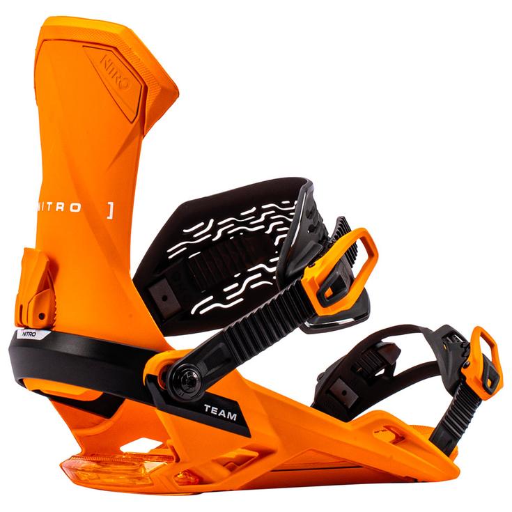 Nitro Binding snow Team Vivid Orange Voorstelling