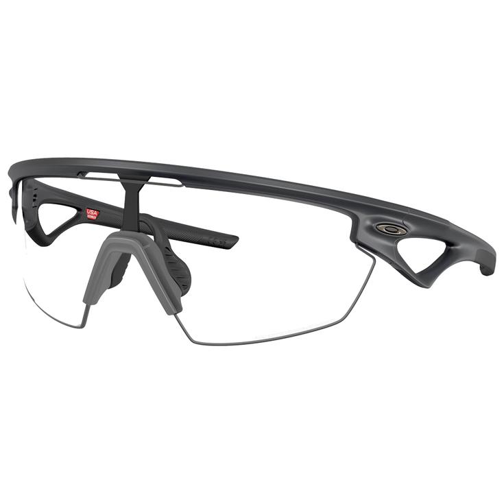 Oakley Occhiali da sole Sphaera Carbon Clear To Black Iridium Photochromic Presentazione