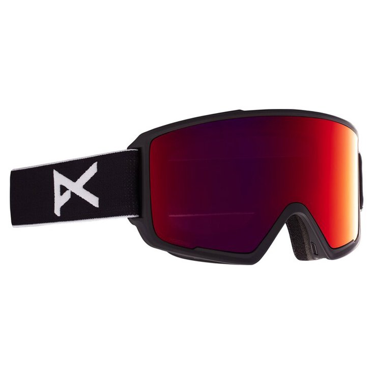Anon Masque de Ski M3 W/spr Black/prcv Sun Red Présentation