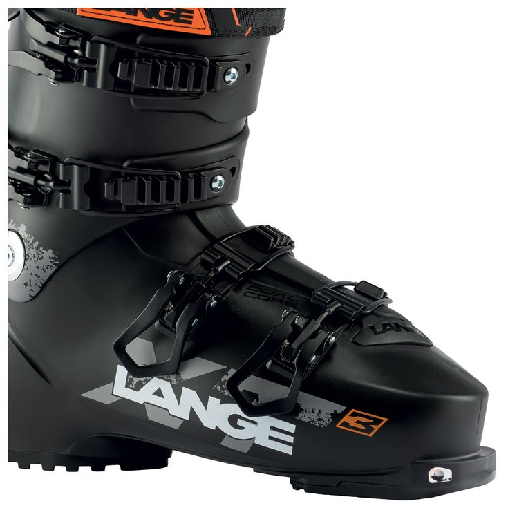 Lange Skischoenen Xt3 100 Black Orange Profiel Lange Skischoenen Xt3 100 Black Orange Profiel
