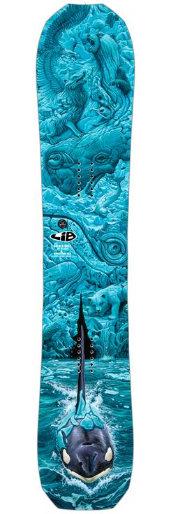 Lib Tech Snowboard plank Golden Orca Voorstelling