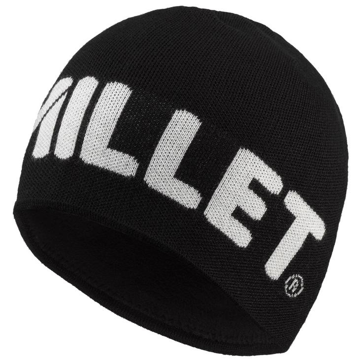 Millet Mütze Chamonix Typo Beanie Black Foggy Dew Präsentation