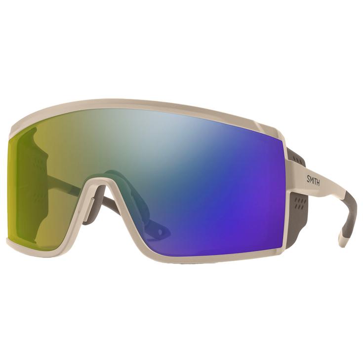 Smith Sunglasses Pursuit Matte Summit Chromapop Glacier Photochromic Yellow Violet Mirror + Clear Overview