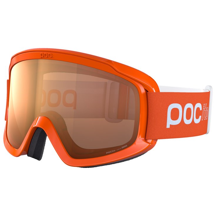 Poc Masque de Ski Pocito Opsin Fluorescent Orange Côté