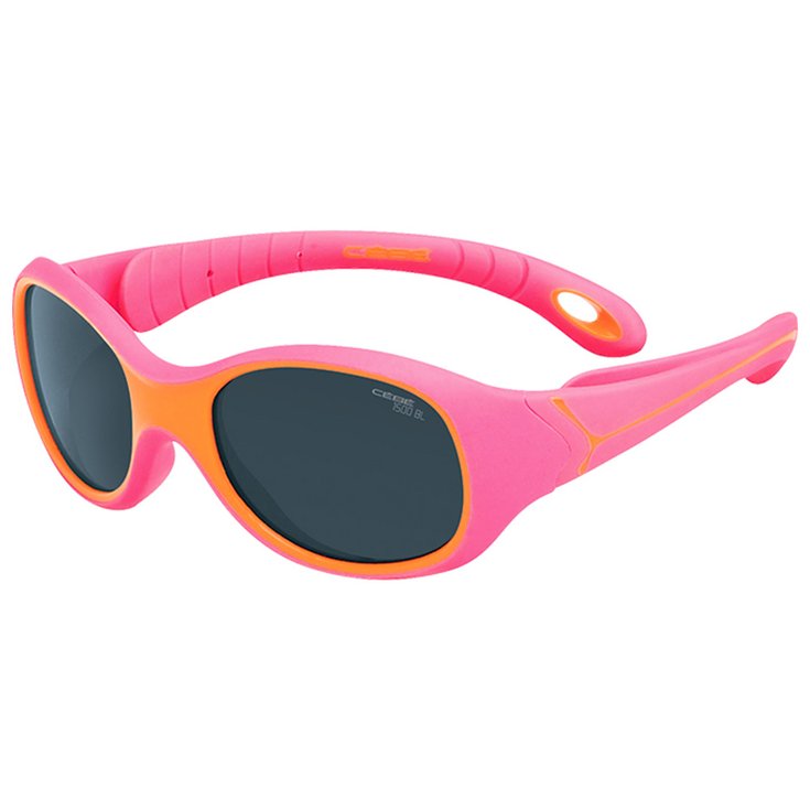 Cebe Sunglasses S'Kimo Fuchsia Orange 1500 Grey Blue Light Overview