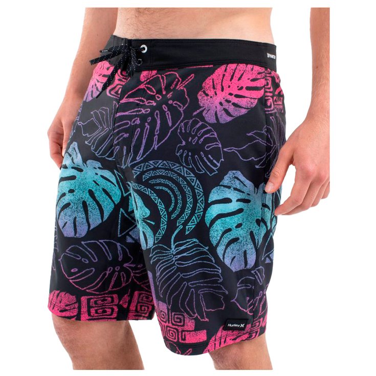 Hurley Boardshort Phantom Eco Weekender Cargo 20 Black Multi Voorstelling