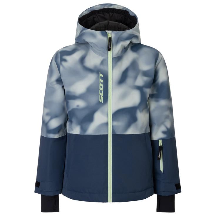 Scott Chaqueta esqui Jr Ultimate Dryo Dusk Blue Print Dusk Blue Presentación