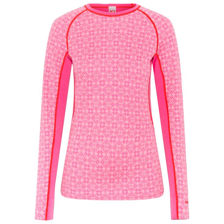 Kari Traa Technische onderkleding Rose Light Ls Sweet Pink Voorstelling