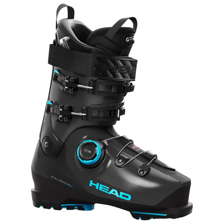 Head Botas de esquí Kaliber 110 Mv Gw Boa Anthracite Speedblue Presentación