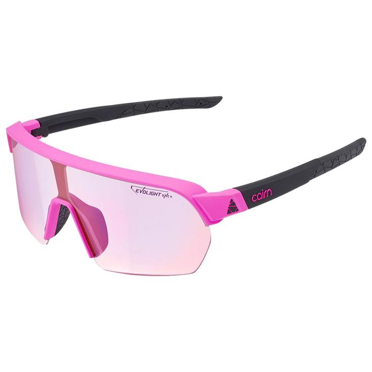 Cairn Sonnenbrille Roc Light Mat Neon Pink Black Präsentation