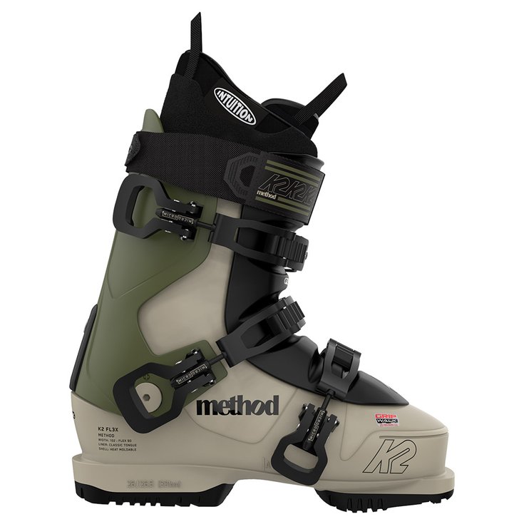 K2 Chaussures de Ski Method Beige Dos