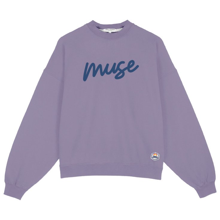 French Disorder Sweatshirt Rosie Muse Purple Ash Overview