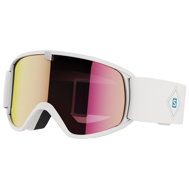 Salomon Goggles Trigger White Flowers Overview