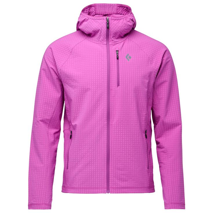 Black Diamond Hiking jacket M Coefficient Storm Full Zip Hoody Piton Purle Overview