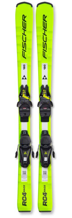 Fischer Alpine ski set Rc4 Race Jr Jrs (130-150) + bindings - Winter ...
