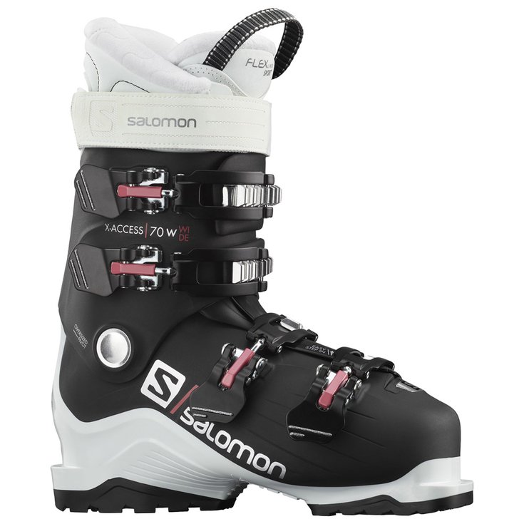 James Dyson Alinear Negar Botas de esquí Salomon X Access 70 W Wide White Black - Invierno 2023 |  Glisshop