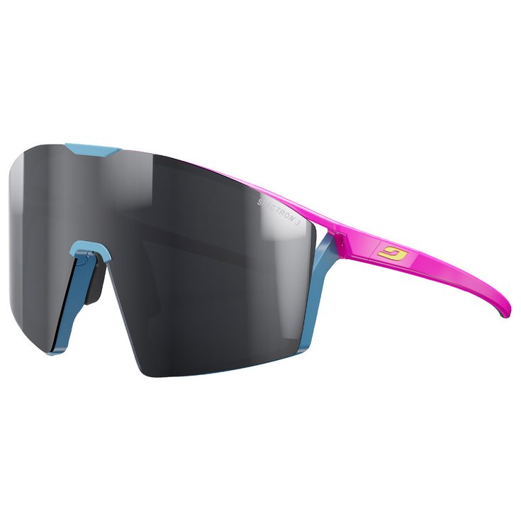 Julbo Sonnenbrille Edge Rose Fluo Bleu Spectron 3 + Spectron 0 Präsentation