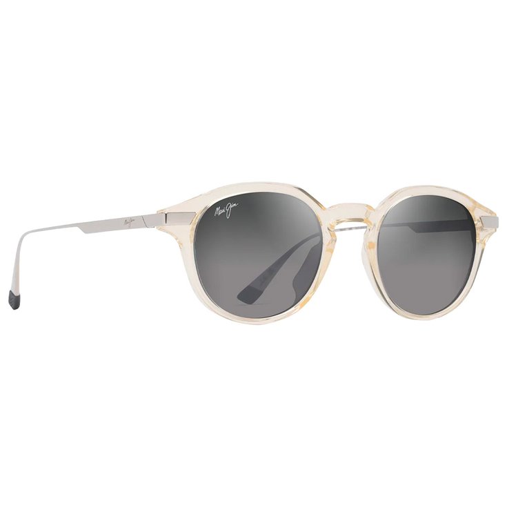 Maui Jim Zonnebrillen Momi Jaune Transparent Brillant Argenté Gris Neutre MauiBrilliant Voorstelling