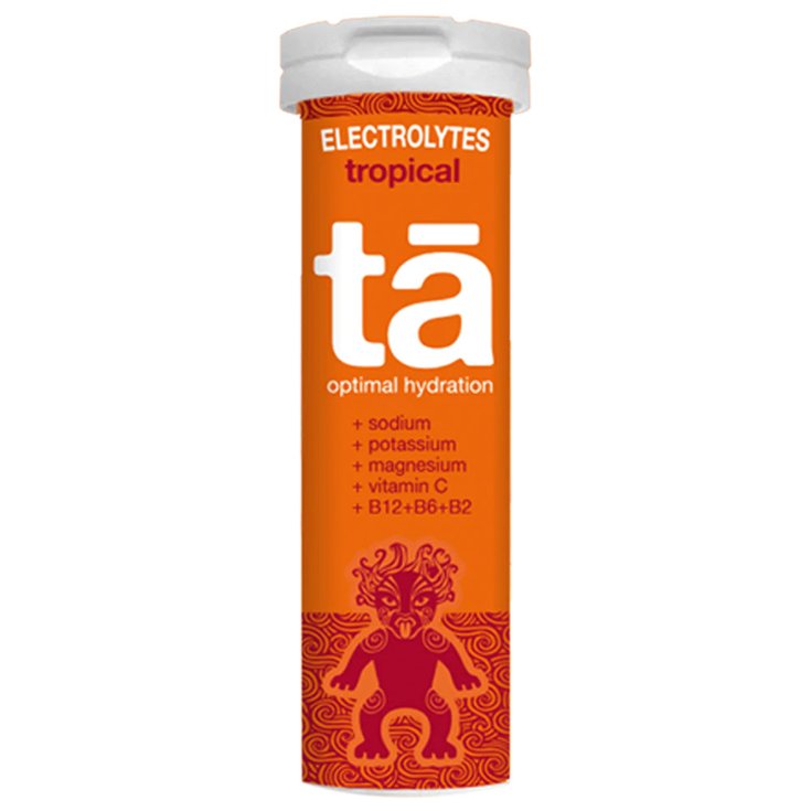TA Energy Bebida Pastilles Hydratation Tropical Presentación