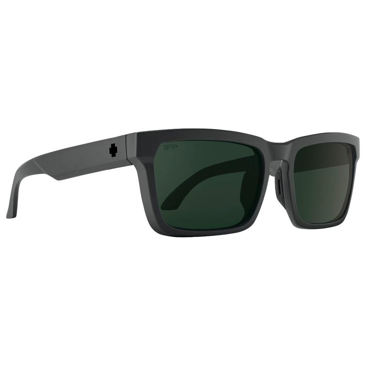 Spy Sonnenbrille Helm Tech Matte Black Happy Gray Green Polar Präsentation