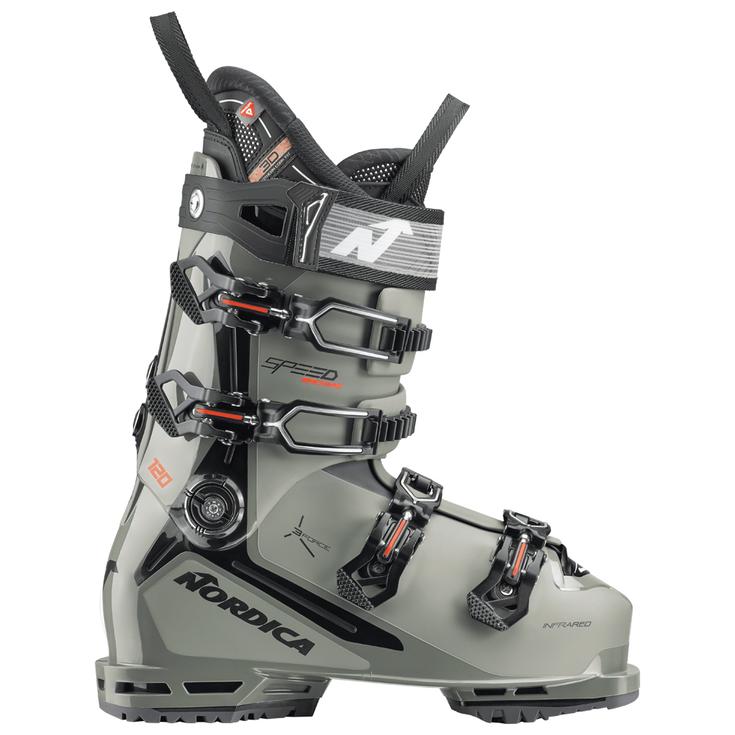 Nordica Skischuh Speedmachine 3 120 GW Dark Grey Black Red Präsentation