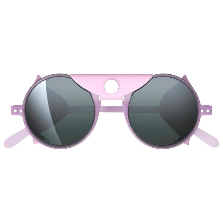 Izipizi Sonnenbrille Glacier Chrome Matte Snowflake Lilac Präsentation