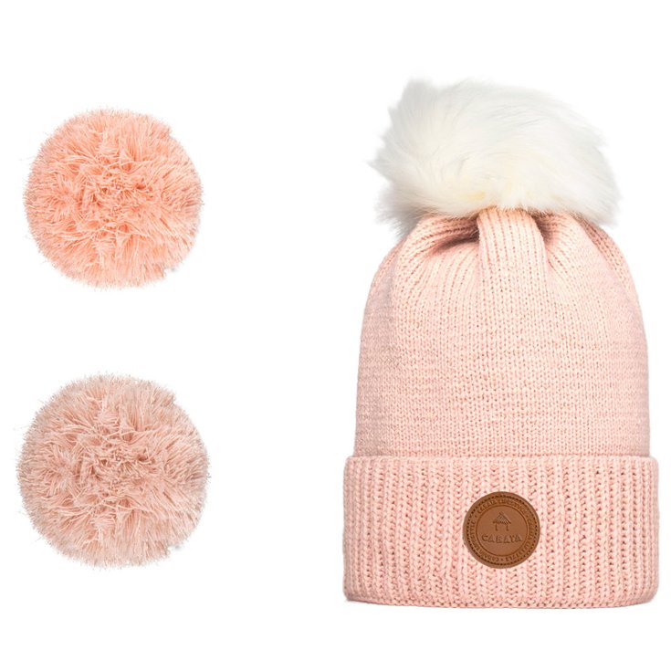 Cabaia Beanies Irish Coffee Beanie Pink Lurex Overview