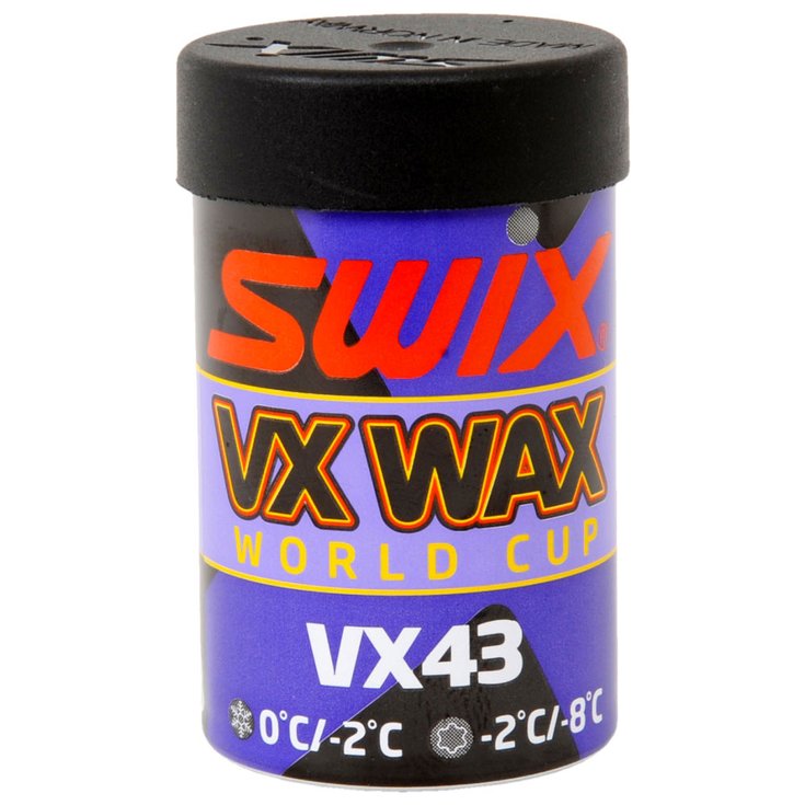 Swix Sciolinatura sci di fondo VX43 Violet 45g Presentazione