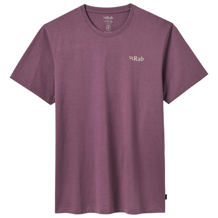 RAB Camiseta Stance Mountain Peak Dark Iris Presentación