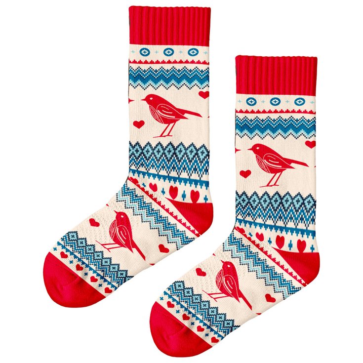 Polar Star Sokken Winter Socks Fugl Voorstelling