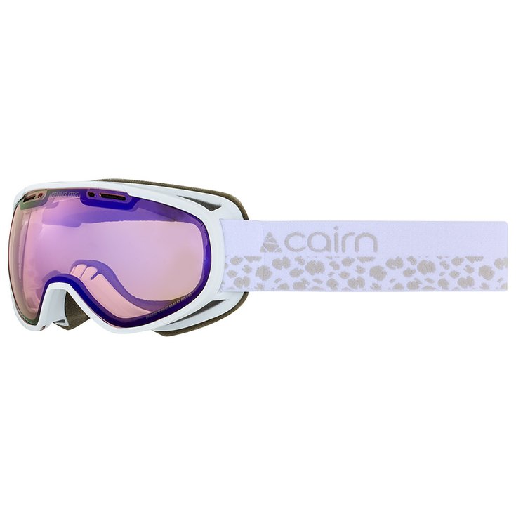 Cairn Goggles Genius Otg Evolight Nxt Mat White Purple Leopard Overview